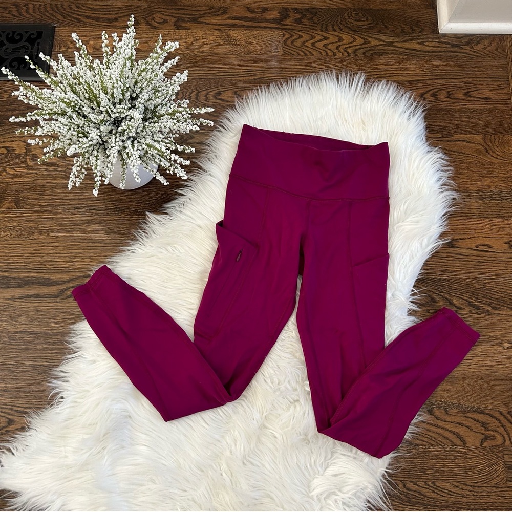 Athleta Purple Leggings